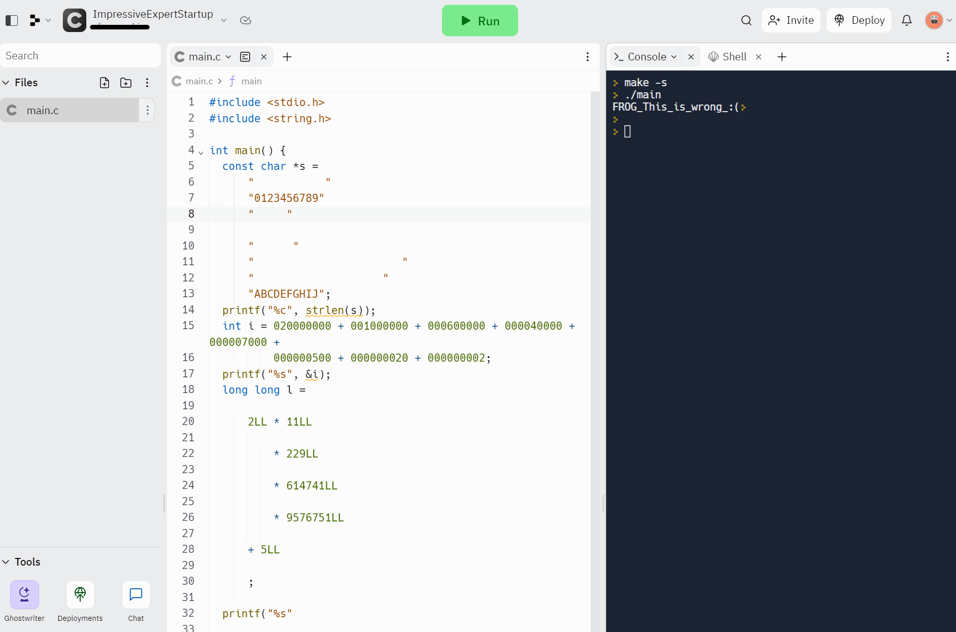 Image in a image block